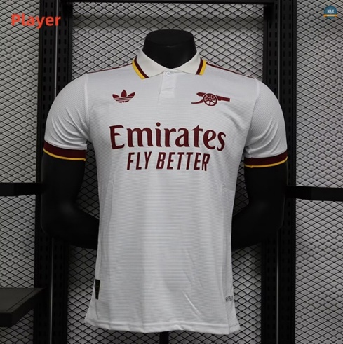 Max Maillots Player Version 2024/25 Arsenal Blanc