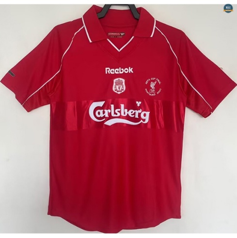 Max Maillot Rétro Liverpool Domicile 2000-01