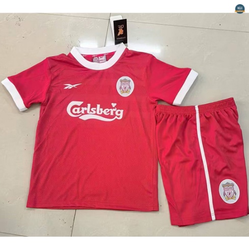 Max Maillot Rétro Liverpool Enfant Domicile 1997-98