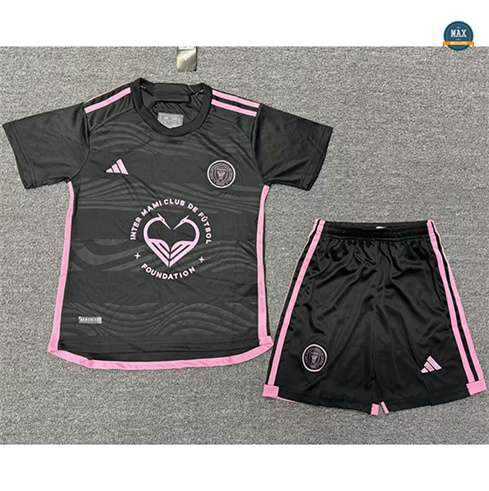 Max Maillot Inter Miami Enfant heart-shaped Noir 2024/25