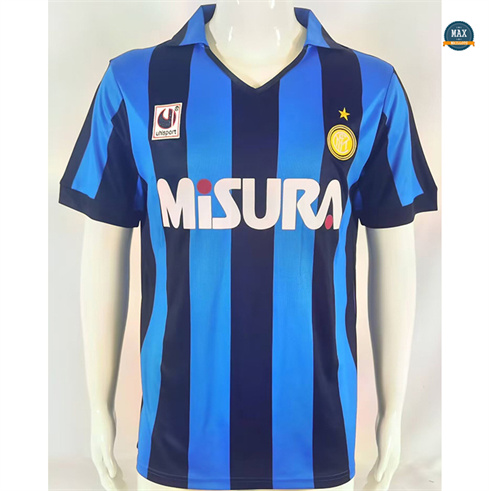 Max Maillots Retro 1990-91 Inter Milan Domicile