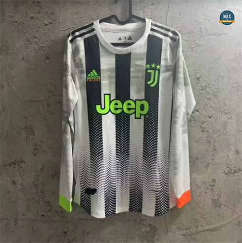 Max Maillot Retro 2019-20 Juventus Player Manche Longue joint