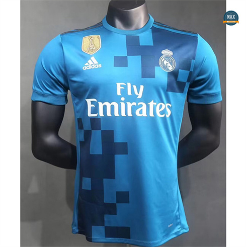 Max Maillots Retro 2017-18 Real Madrid Third