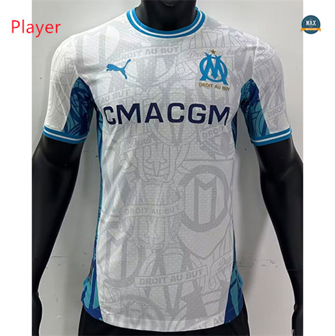 Acheter Max Maillot Player Version 2024/25 Olympique Marseille Domicile pas cher fiable