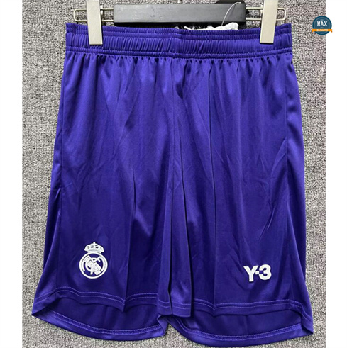 Soldes Max Maillot Real Madrid Y3 Shorts special violet 2024/25 pas cher fiable