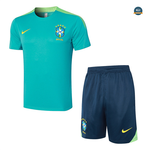Créer Max Maillot Brésil + Shorts 2024/25 Training lac bleu pas cher fiable