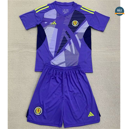 Max Maillots Écosse Enfant Gardien de but Violet 2024/25