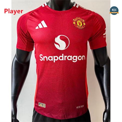 Max Maillots Player Version 2024/25 Manchester United Domicile