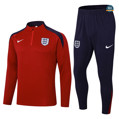 Nouveau Survetement Angleterre 2024/25 Rouge