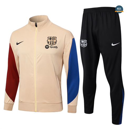 Nouveau Veste Survetement Barcelone 2024/25 Jaune