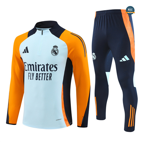 Flocage Survetement Enfant Real Madrid 2024/25 Bleu