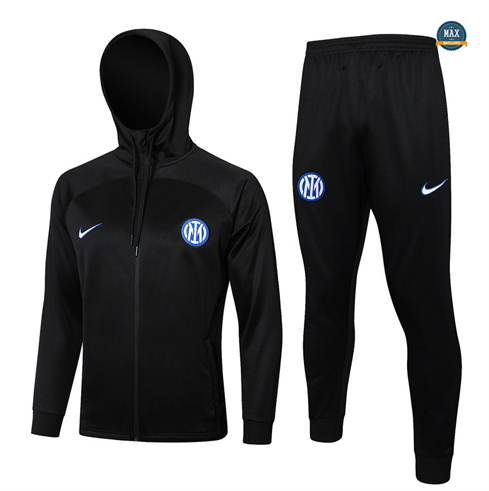 Mode‎ Veste Survetement à Capuche Inter Milan 2024/25 Noir