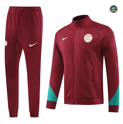 Vente Veste Survetement Paris Saint Germain 2024/25 Rouge