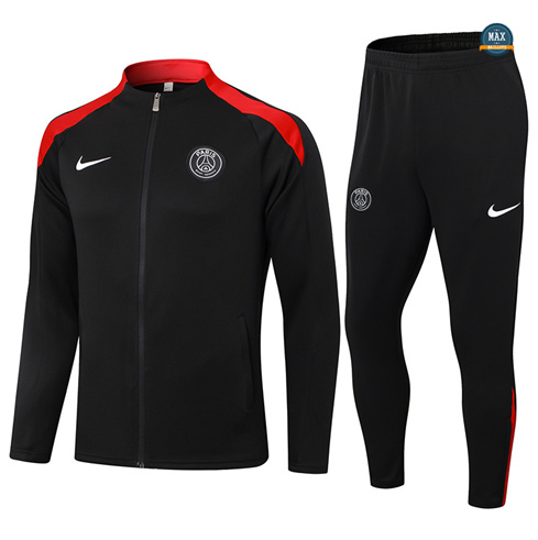 Achetez Veste Survetement Paris Saint Germain 2024/25 Noir