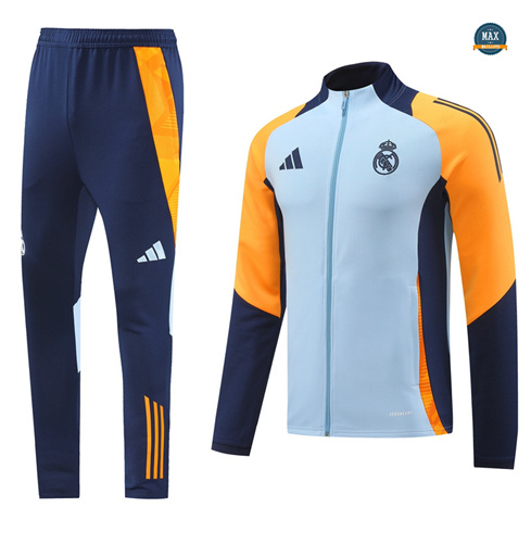 Vendre Veste Survetement Real Madrid 2024/25 Bleu