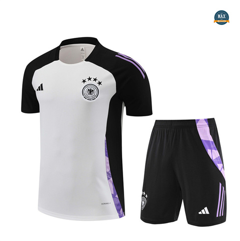 Achat Maillot Training Allemagne + Short 2024/25 Blanc