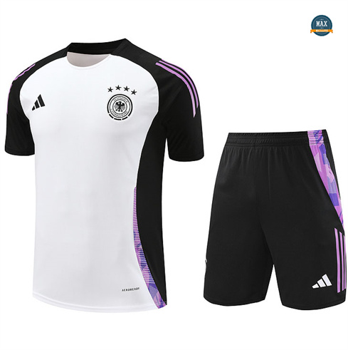 Flocage Maillot Training Allemagne + Short 2024/25 Blanc