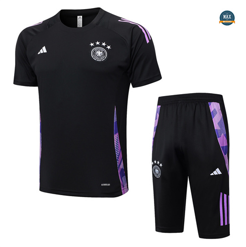 Vente Maillot Training Allemagne + Short 2024/25 Noir