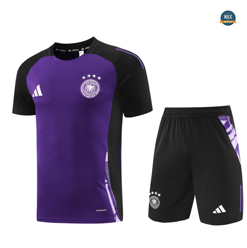 Grossiste Maillot Training Allemagne + Short 2024/25 Violet