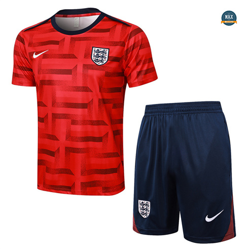 Achat Maillot Training Angleterre + Short 2024/25 Rouge