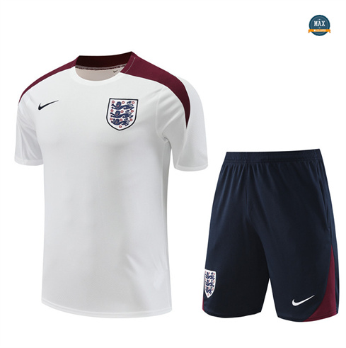 Prix Maillot Training Angleterre + Short 2024/25 Blanc