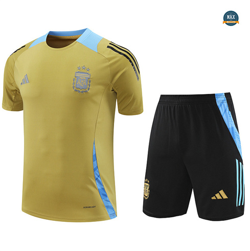 Mode‎ Maillot Training Argentine + Short 2024/25 Jaune