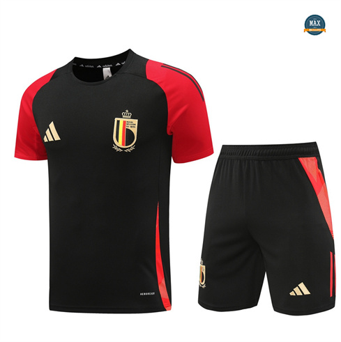 Flocage Maillot Training Belgique + Short 2024/25 Noir