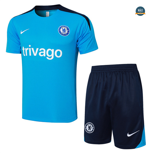 Vendre Maillot Training Chelsea + Short 2024/25 Bleu