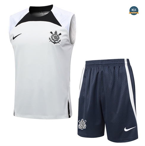 Achat Maillot Corinthiens Ensemble Short Debardeur 2024/25 Gris Clair