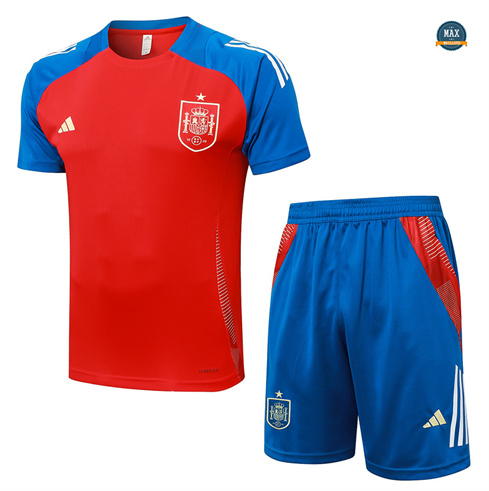 Choix Maillot Training Espagne + Short 2024/25 Rouge