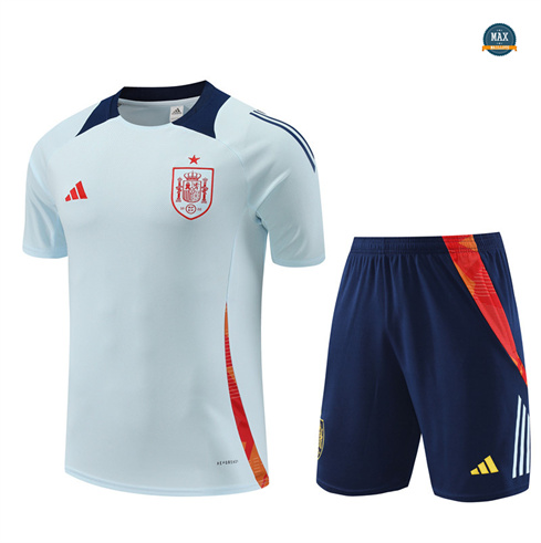 Acheter Maillot Training Espagne + Short 2024/25 Bleu