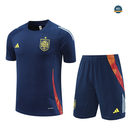 Mode‎ Maillot Training Espagne + Short 2024/25 Bleu Marine