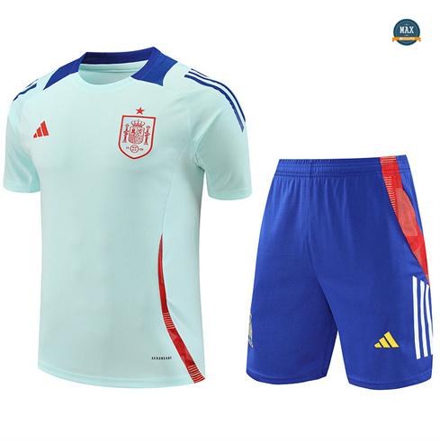 Prix Maillot Training Espagne + Short 2024/25 Bleu