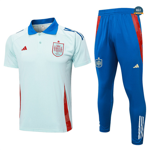 Nouveau Maillot Training Espagne + Pantalon 2024/25 Bleu