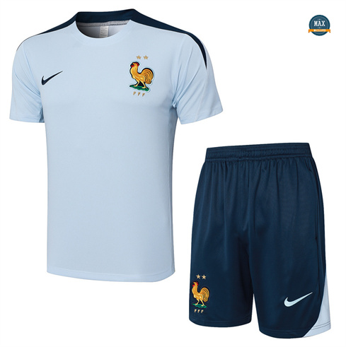 Achat Maillot Training France + Short 2024/25 Bleu