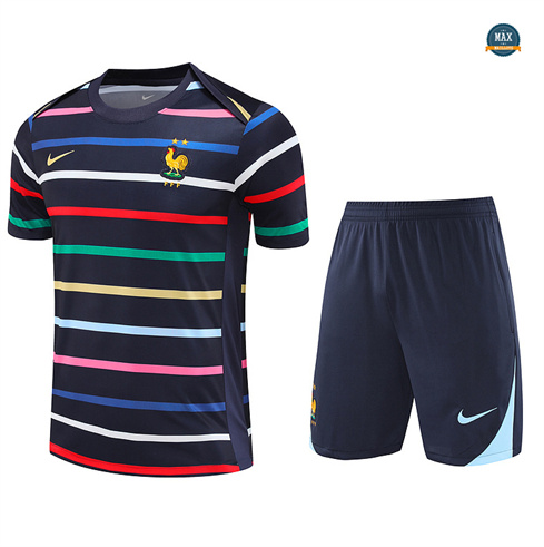 Flocage Maillot Training France + Short 2024/25 Bleu