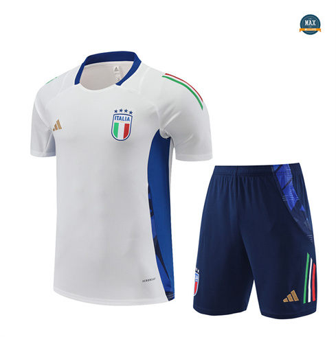 Achat Maillot Training Italie + Short 2024/25 Blanc