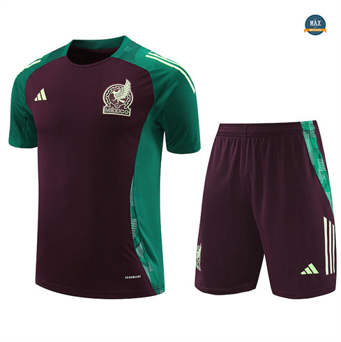 Achetez Maillot Training Mexique + Short 2024/25 Brun