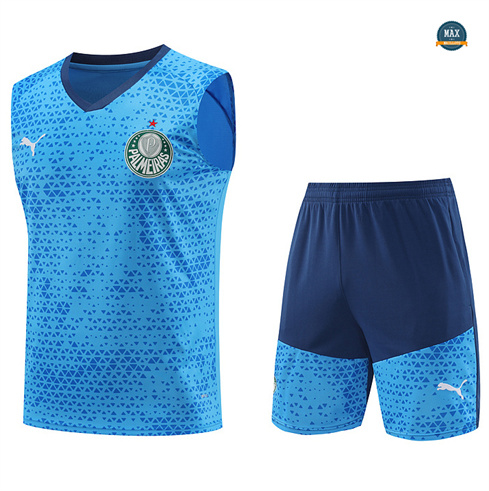 Flocage Maillot Palmeiras Ensemble Short Debardeur 2024/25 Bleu