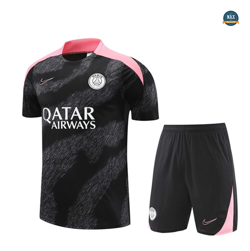 Prix Maillot Training Paris Saint Germain + Short 2024/25 Noir