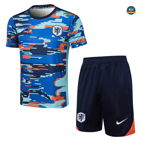 Vendre Maillot Training Pays-Bas + Short 2024/25 Bleu