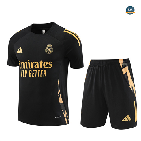 Grossiste Maillot Training Real Madrid + Short 2024/25 Noir