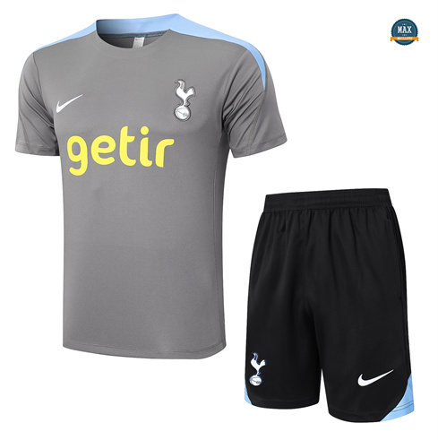 Vente Maillot Training Tottenham Hotspur + Short 2024/25 Gris