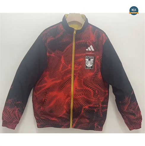 Soldes Réversible Coupe vent Tigres UANL 2024/25 Rouge