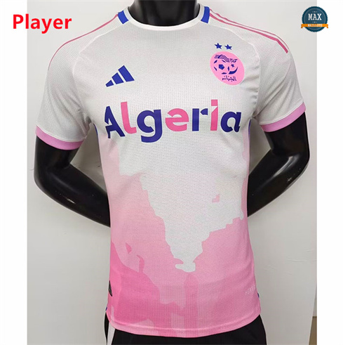 Max Maillots Player Version 2024/25 Algérie Rose/Blanc