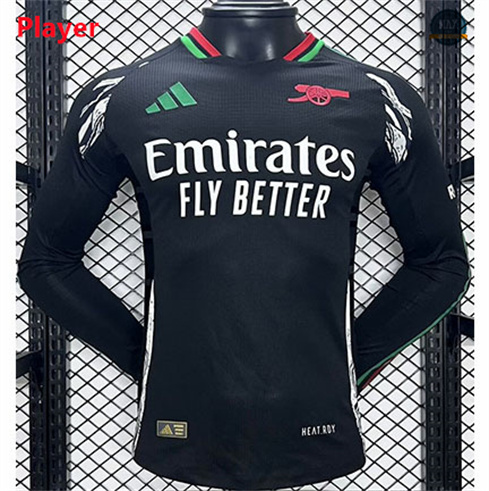 Max Maillots Player Version 2024/25 Arsenal Exterieur Manche Longue