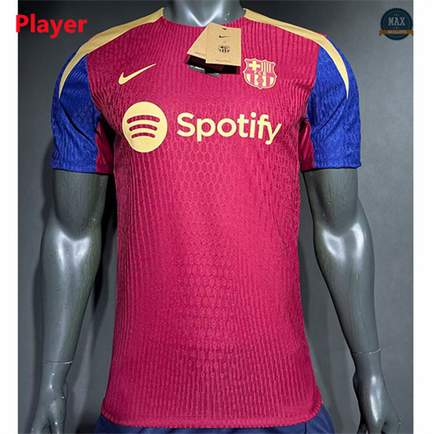 Max Maillots Player Version 2024/25 Barcelone Training Rouge