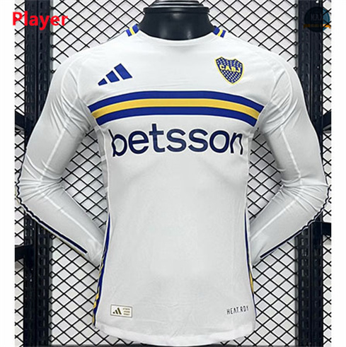 Max Maillot Player Version 2024/25 Boca Juniors Exterieur Manche Longue