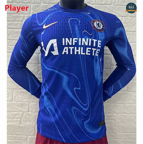 Max Maillots Player Version 2024/25 Chelsea Domicile Manche Longue