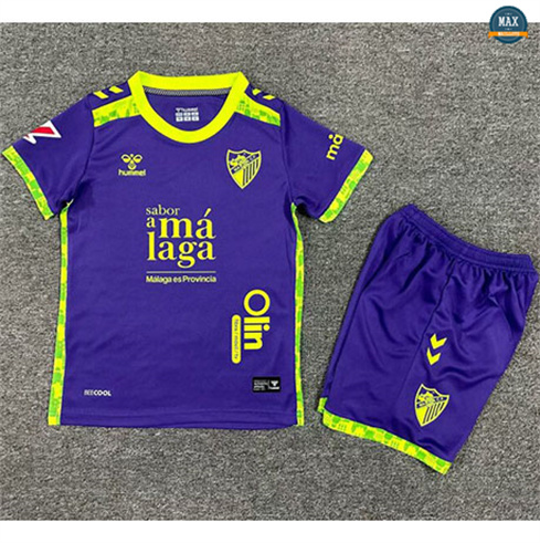 Max Maillots Malaga Enfant Exterieur 2024/25